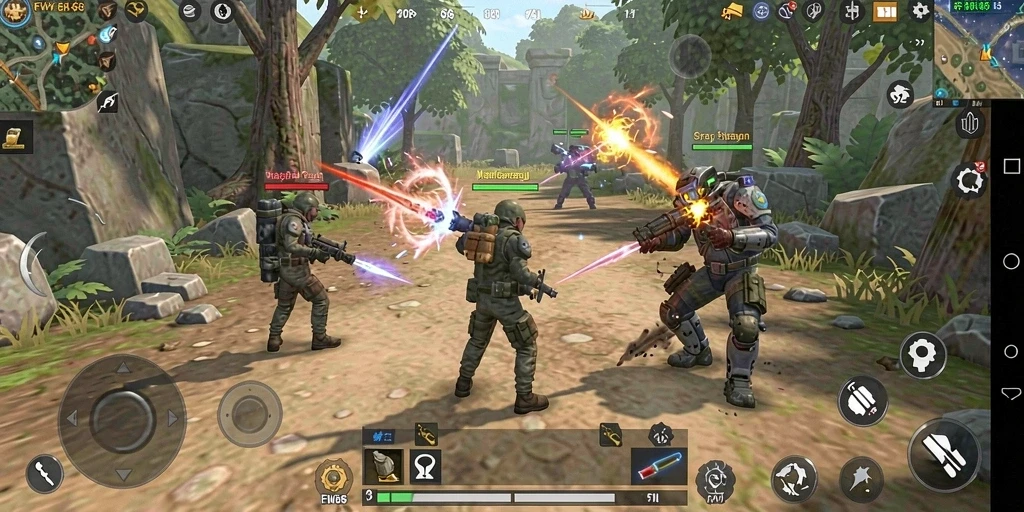 Tampilan gameplay SLG yang seru dan menantang di FW66.