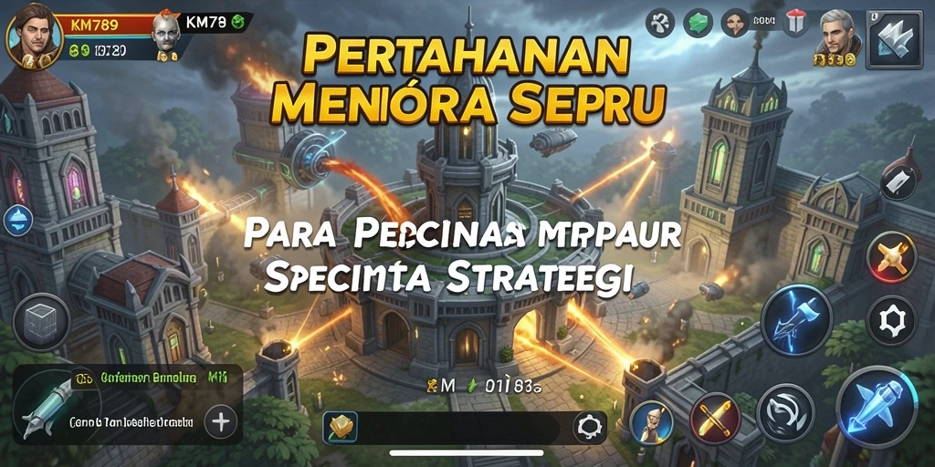 Tampilan gameplay KM789 yang menegangkan dan penuh strategi.