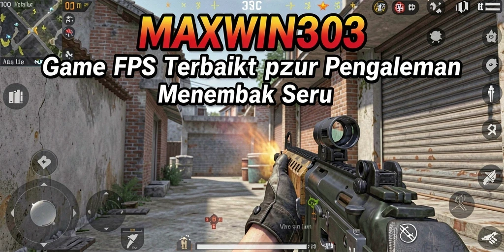 Tampilan gameplay <strong>MAXWIN303</strong> yang memukau dengan aksi menembak yang intens.