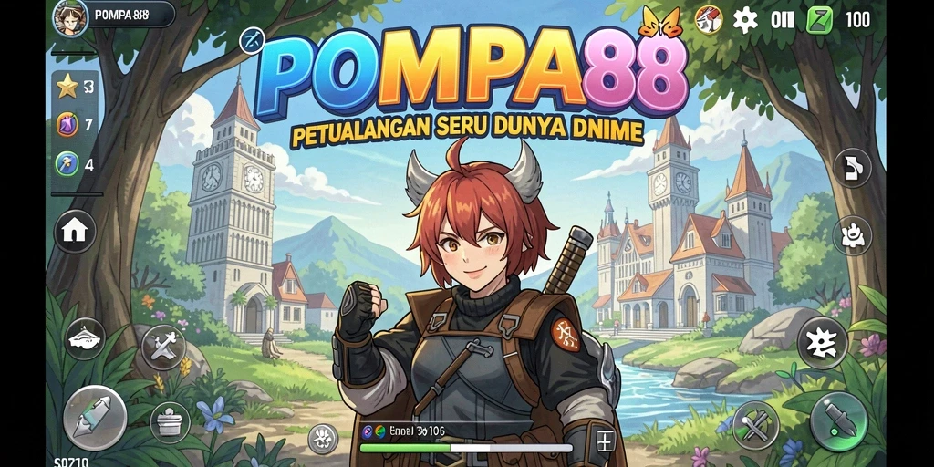 Gameplay POMPA88 yang seru dan penuh aksi dalam dunia Anime.